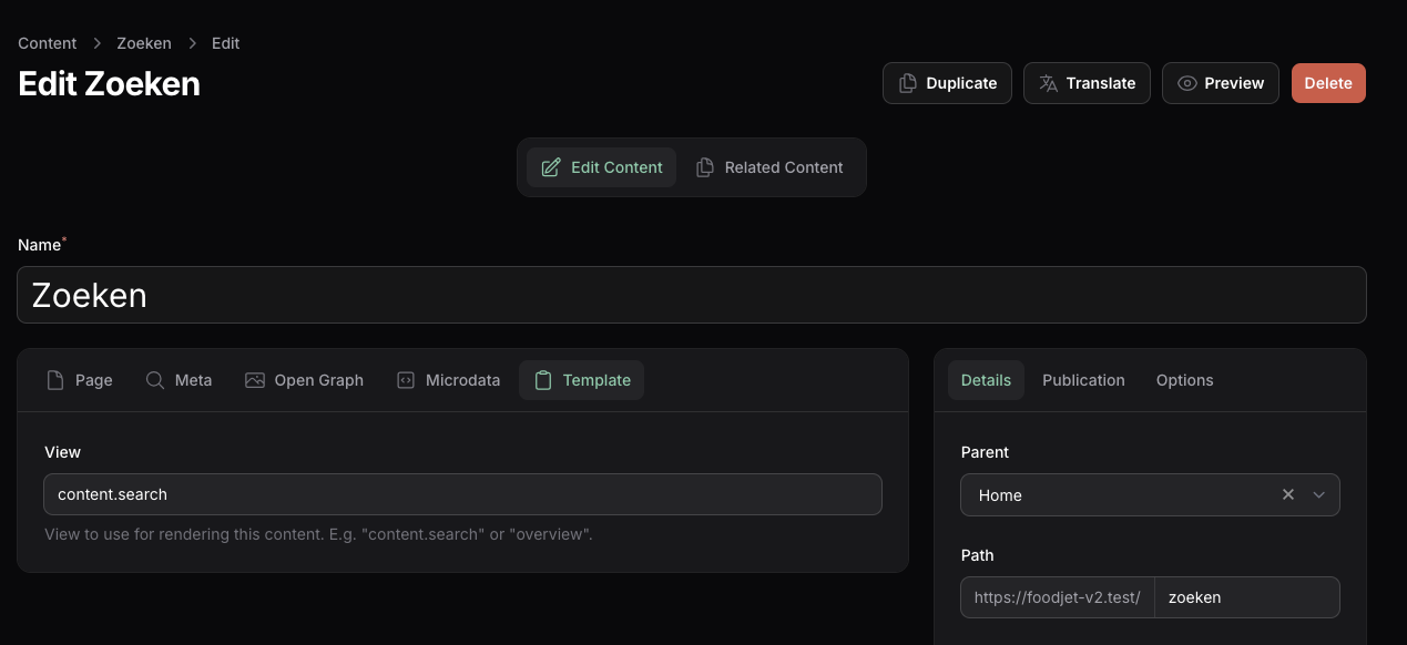 View file in content